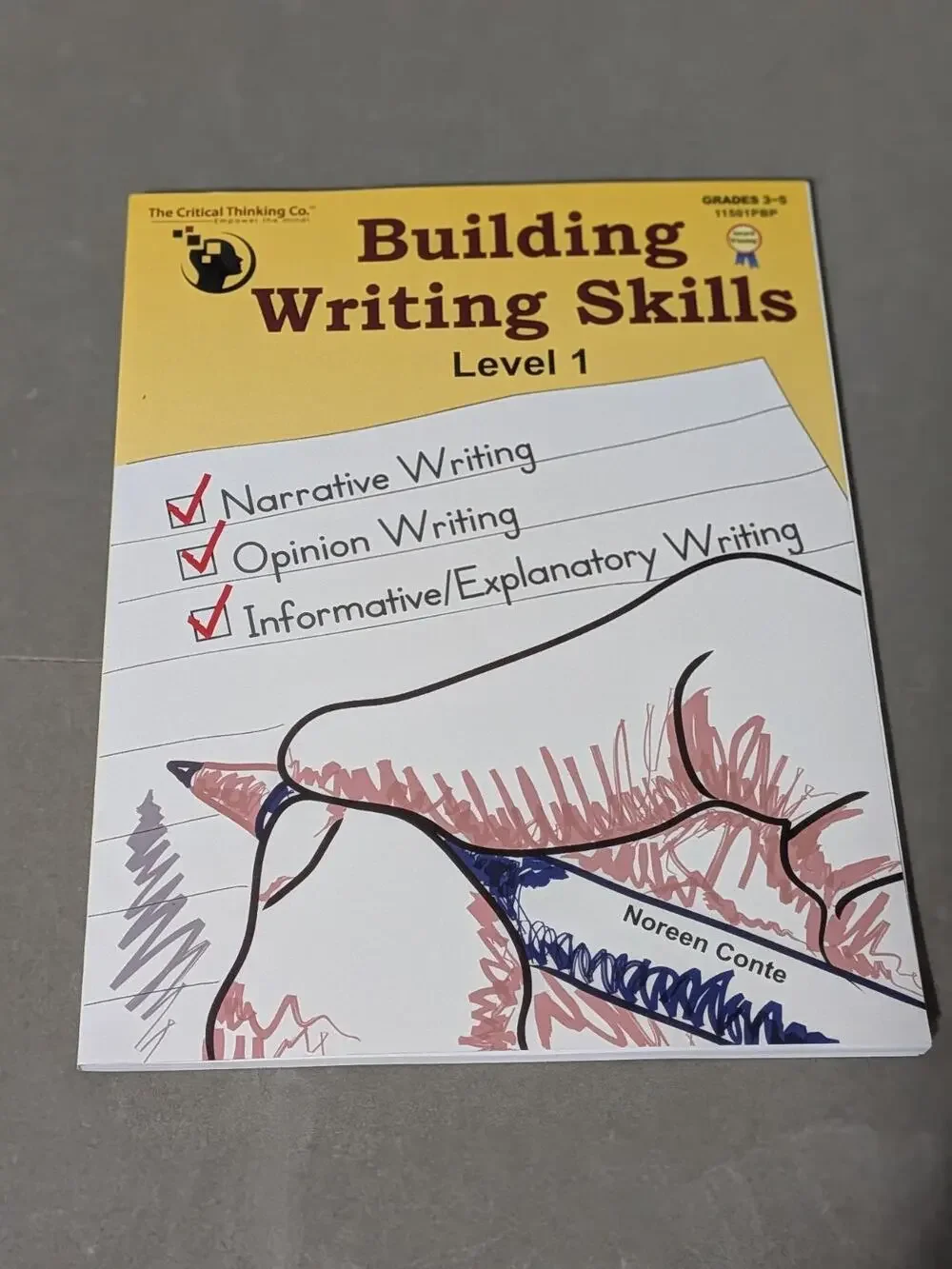 Building Writing Skills Level 1 Homeschool Workbook Student Book Unused